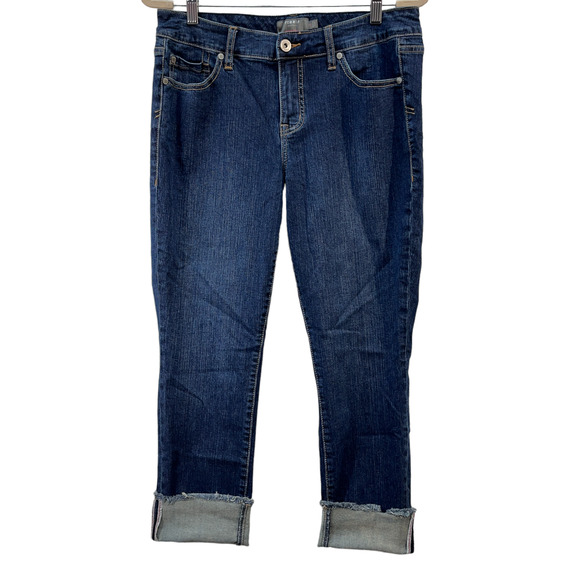 torrid Denim - TORRID Crop Boyfriend Jean 10 Amazing Vintage Stretch Medium Wash Cuffed Crop